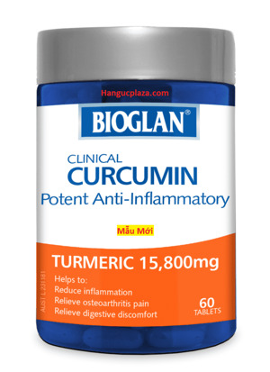 Viên uống tinh bột nghệ Bioglan Clinical Curcumin 60 viên