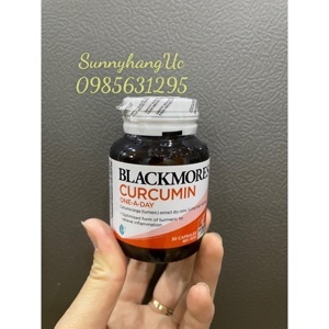 Viên uống tinh chất củ nghệ chống viêm Blackmores Curcumin One A Day 30 viên