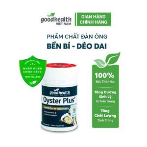 Viên uống tinh chất hàu Goodhealth Oyster Complete tăng cường sinh lý nam 30 viên