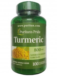 Viên uống tinh chất nghệ Puritan's Pride Turmeric 800mg 100 viên