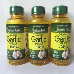 Viên uống tinh dầu tỏi Puritan Pride's Garlic Oil 1000mg - 250v