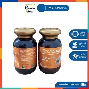 Viên uống tinh dầu tỏi Spring Leaf Garlic Oil - 365 viên