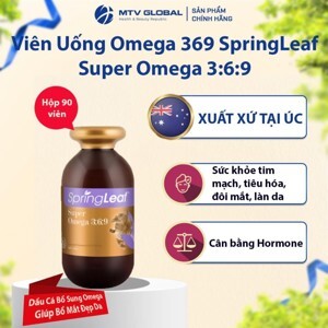 Viên uống tốt cho tim, gan, mắt Super Omega 369