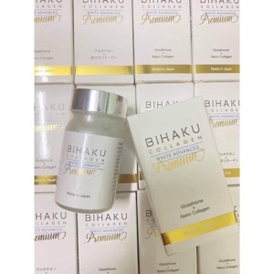 Viên uống trắng da Bihaku Collagen 30 viên