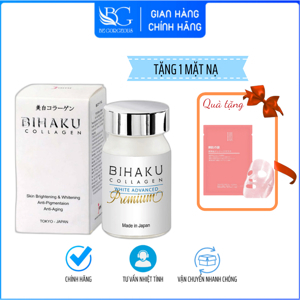 Viên uống trắng da Bihaku Collagen 30 viên