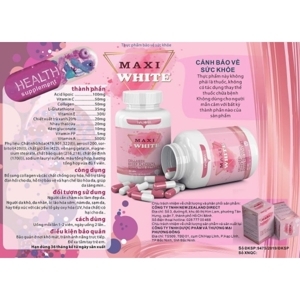 Viên uống trắng da Collagen Hauora Maxi White 30 viên