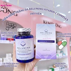Viên uống trắng da Relumins Advance White Glutathione Complex - 90 viên , 1650mg