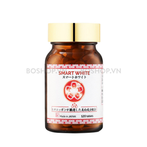 Viên uống trắng da Smart White hộp 120 viên