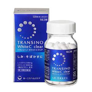 Viên uống trắng da Trasino White C - 120 viên