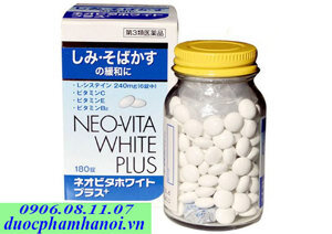 Viên uống trắng da, trị nám và tàn nhang Neo Vita White Plus Nhật Bản