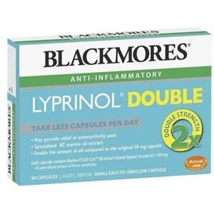 Viên uống trị đau khớp Blackmores Lyprinol Double 30 viên
