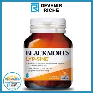 Viên uống trị lở miệng Blackmores Lyp-sine 30 viên