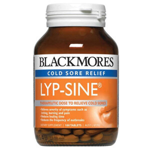 Viên uống trị lở miệng Blackmores Lyp-sine 100 viên