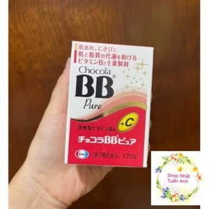 Viên uống trị mụn BB Chocola Pure 170 viên