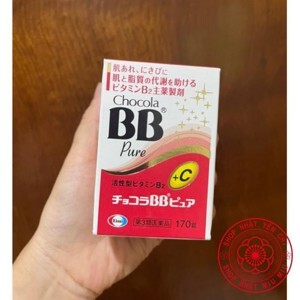 Viên uống trị mụn BB Chocola Pure 170 viên