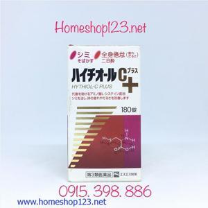 Viên uống trị mụn, vết thâm, tàn nhang của Nhật Hythiol-c plus 180 viên