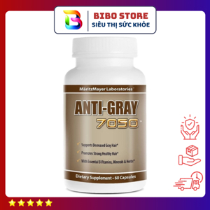 Viên uống trị tóc bạc sớm Anti Gray 7050 - 60 viên