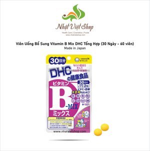 Viên uống Vitamin B -Mix DHC - 30 ngày