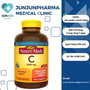 Viên Uống Vitamin C 1000mg Nature Made