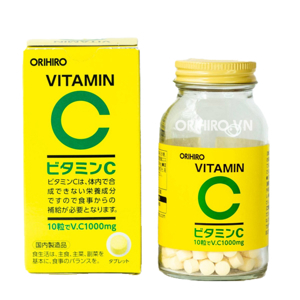 Viên uống vitamin C Orihiro 300 viên Nhật Bản