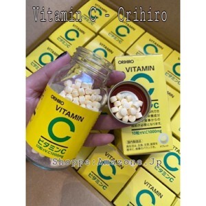 Viên uống vitamin C Orihiro 300 viên Nhật Bản