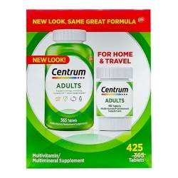 Viên uống vitamin Centrum Adults Multivitamin  425 viên