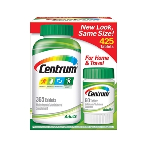 Viên uống vitamin Centrum Adults Multivitamin  425 viên