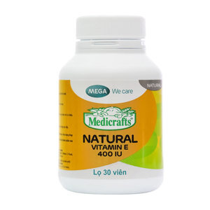 Viên uống vitamin E 400IU 30 viên