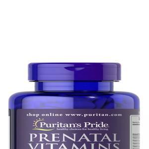 Viên uống Vitamin tổng hợp cho phụ nữ mang thai Puritan's Pride Prenatal Vitamins 100 viên