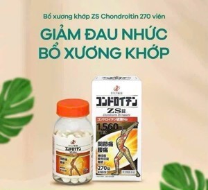 Viên uống xương nhện zs hỗ trợ xương khớp nhật bản 270 viên