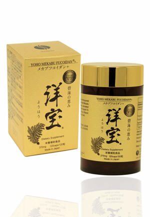 Viên uống Yoho Mekabu Fucoidan - hỗ trợ phòng chống ung thư hộp 120 viên