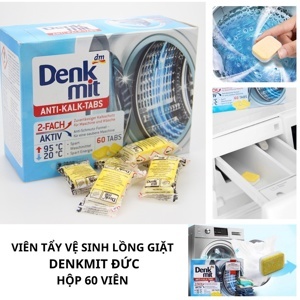 Viên vệ sinh máy giặt Denkmit Anti Kalk Tabs