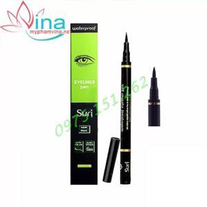 Viết kẻ mí mắt Suri Waterproof eyeliner pen - không lem, không trôi, không thấm nước siêu mảnh