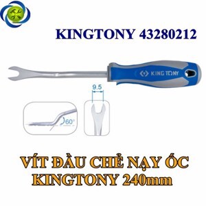 Vít đầu chẻ nạy ốc Kingtony 43280212