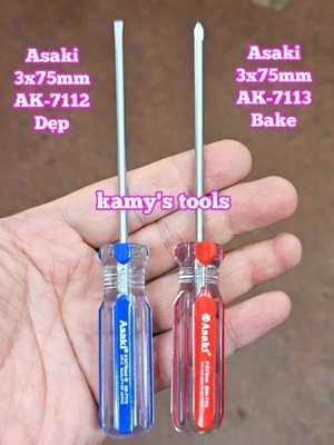 Vít thép cán nhựa trong Asaki AK-7112