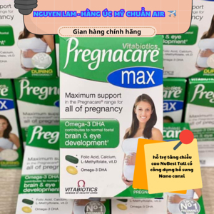 Vitamin bà bầu Pregnacare max ( 84 viên)