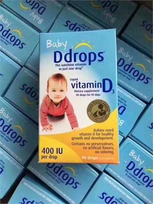 Vitamin Baby Ddrops D3 - Mỹ cho bé từ sơ sinh trở lên