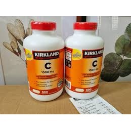 Viên uống Vitamin C Kirkland Signature Vitamin C 1000mg 500 viên