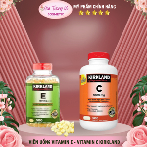 Viên uống Vitamin C Kirkland Signature Vitamin C 1000mg 500 viên