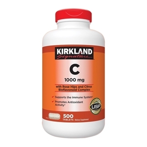 Viên uống Vitamin C Kirkland Signature Vitamin C 1000mg 500 viên