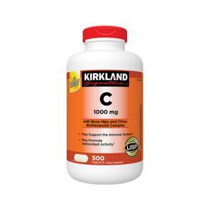 Viên uống Vitamin C Kirkland Signature Vitamin C 1000mg 500 viên