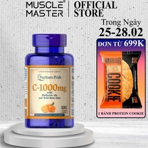 Puritan's Pride Vitamin C-1000mg (100 viên)