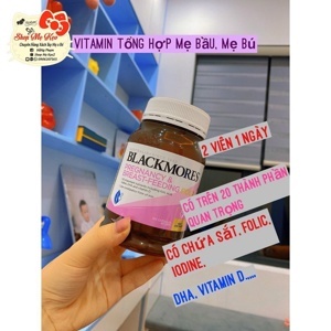 Vitamin cho bà bầu Blackmores Pregnancy Gold 120 viên