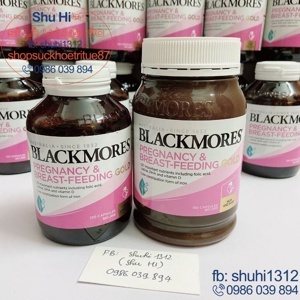 Vitamin cho bà bầu Blackmores Pregnancy Gold 120 viên