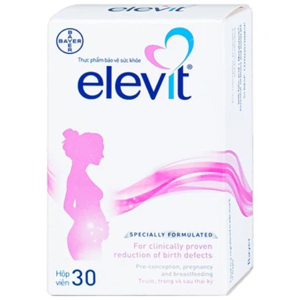 Vitamin cho bà bầu Elevit Vitamin B9 30v