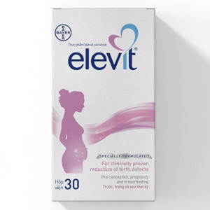 Vitamin cho bà bầu Elevit Vitamin B9 30v