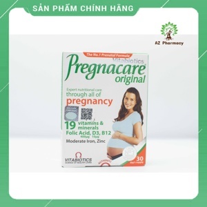 Vitamin cho bà bầu Vitabiotics Pregnacare Original tốt cho mẹ khỏe cho bé