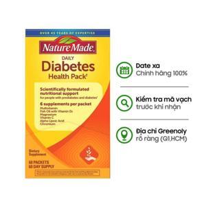 Thực phẩm chức năng Diabetes Health Pack Nature Made 60 Gói