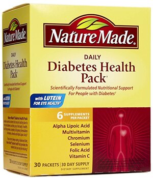 Thực phẩm chức năng Diabetes Health Pack Nature Made 60 Gói