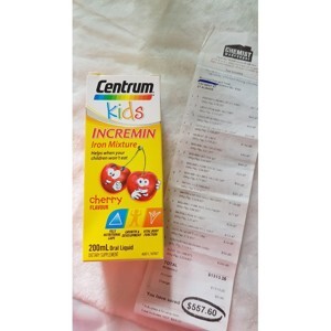 Vitamin cho trẻ biếng ăn Centrum Kids Incremnin - 200ml